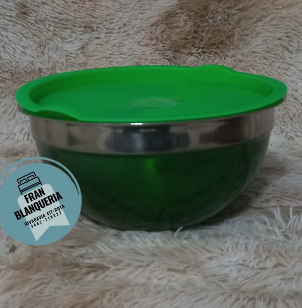 Juego De 5 Bowl De Acero Inoxidable - Imagen 7