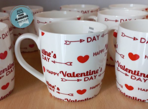 Tazas Cerámica Feliz Día De San Valentin - Imagen 4