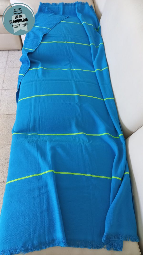 Lona Playera Doble Faz Arcoiris Medida 90x170 Cm