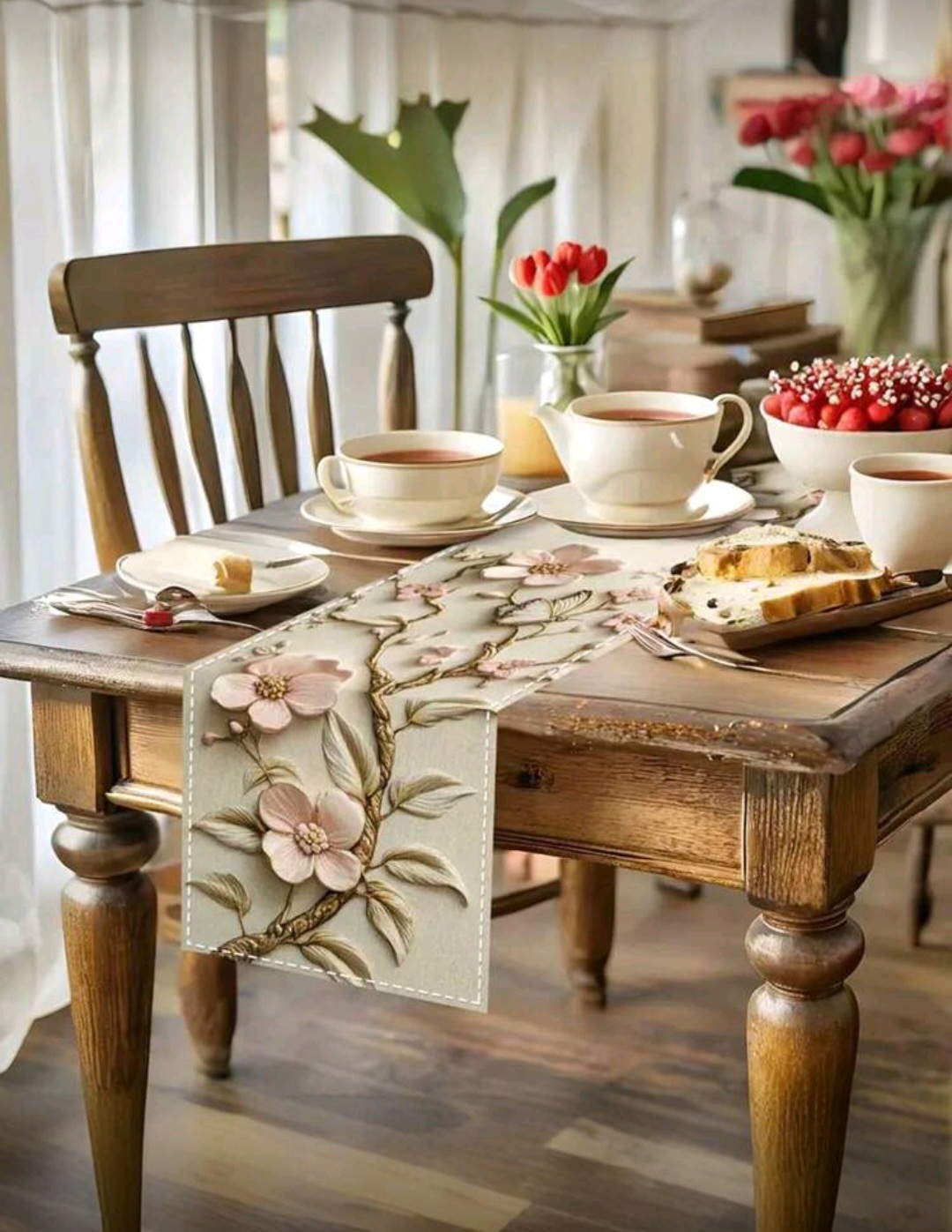 Camino de mesa medida 33x1.83M 5 Camino de mesa medida 33x1.83M - Imagen 5