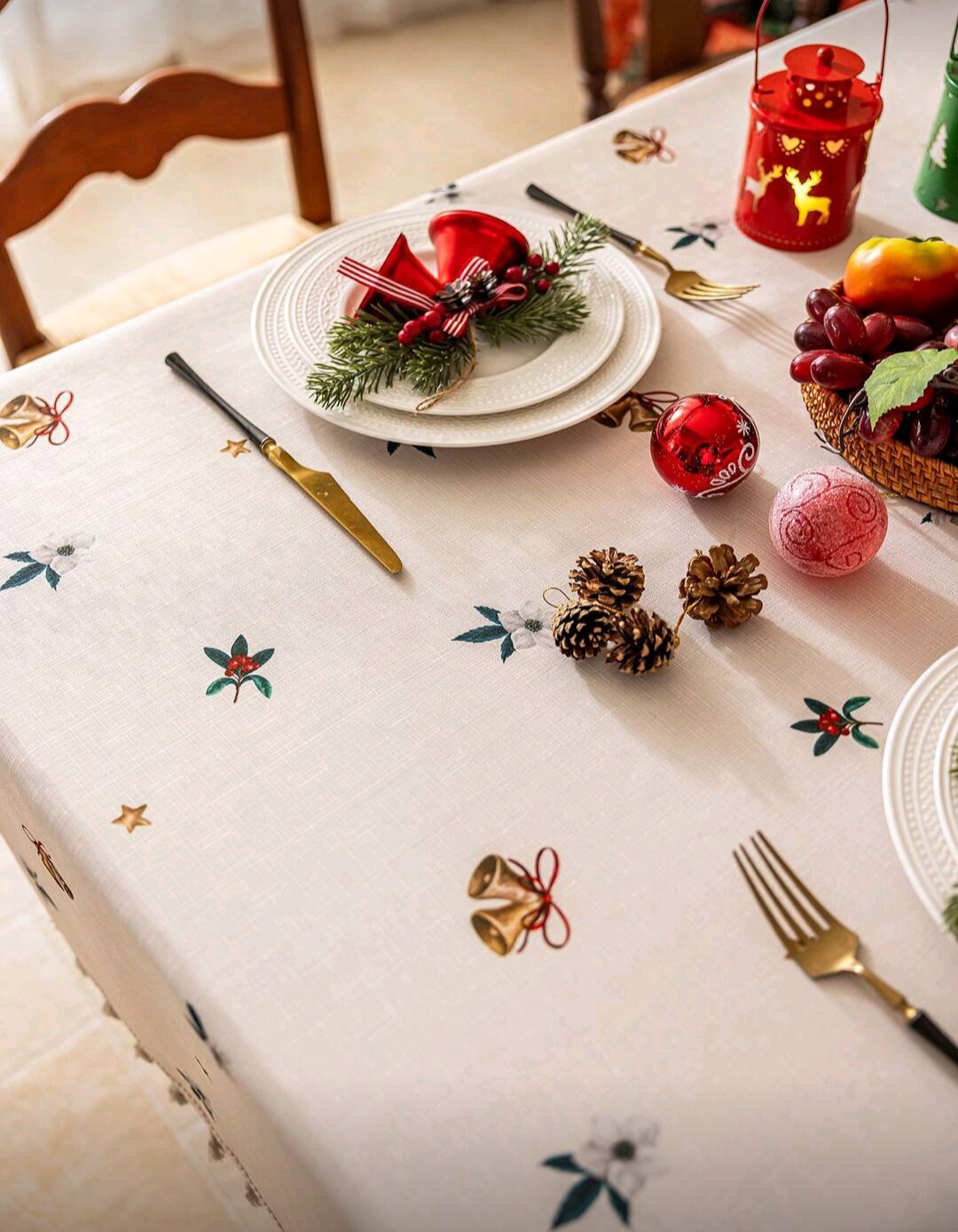 Mantel con flecos de tela bambú 1.40x2.20M 13 Mantel con flecos de tela bambú 1.40x2.20M - Imagen 13