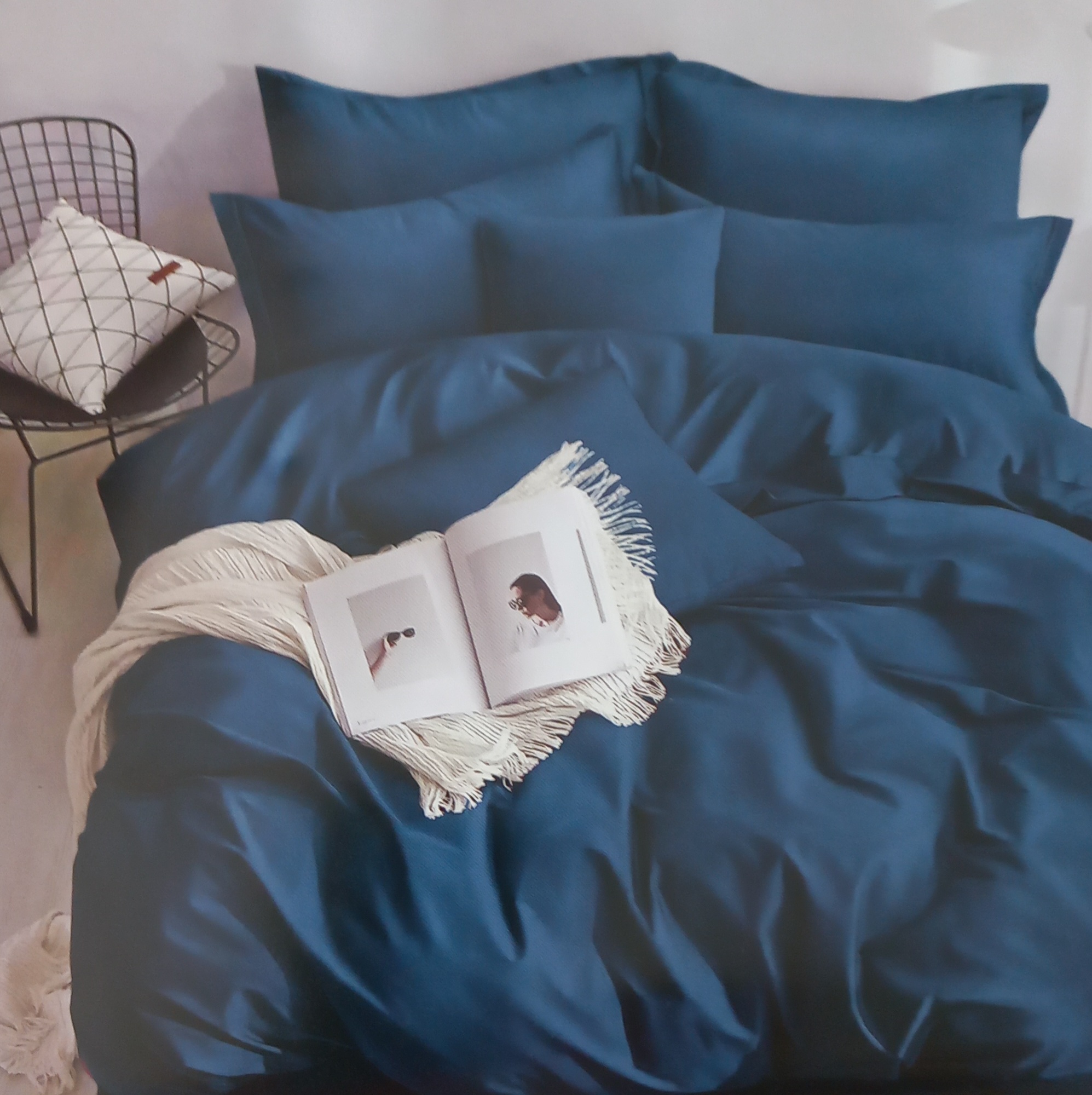 Juego De Sábanas Lisas Medida KING 11 Juego De Sábanas Lisas Medida KING - Imagen 11