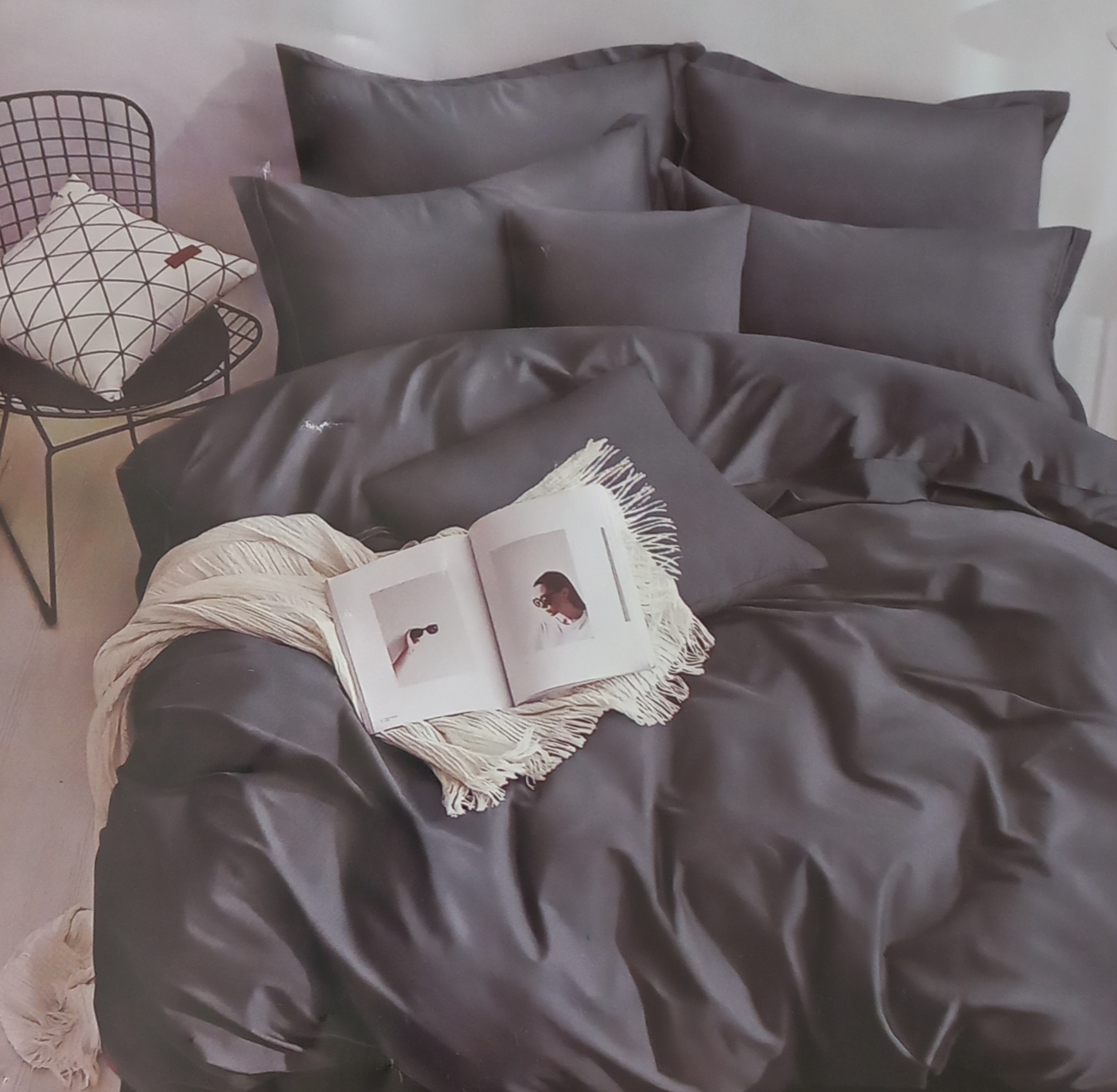 Juego De Sábanas Lisas Medida KING 12 Juego De Sábanas Lisas Medida KING - Imagen 12