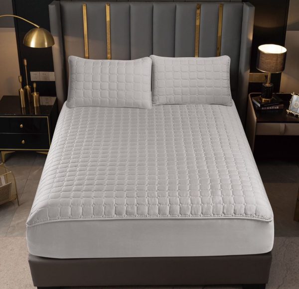 Cubre Colchón 100% Impermeable Viene Con 2 Fundas Impermeables Para Las Almohadas Medida Queen 160x203+40cm - Imagen 8