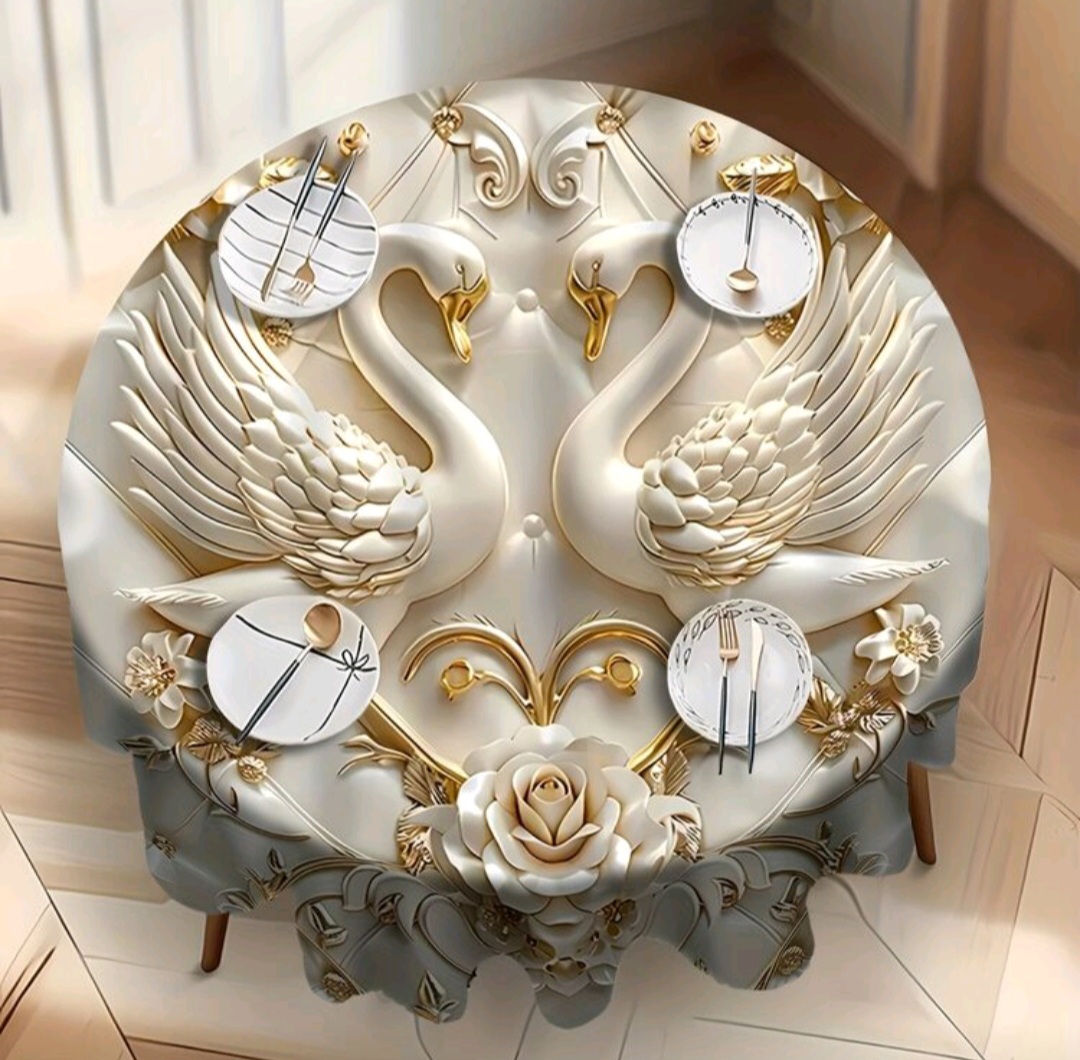 Mantel Antimanchas Redondo Medida 152cm 1 Mantel Antimanchas Redondo Medida 152cm