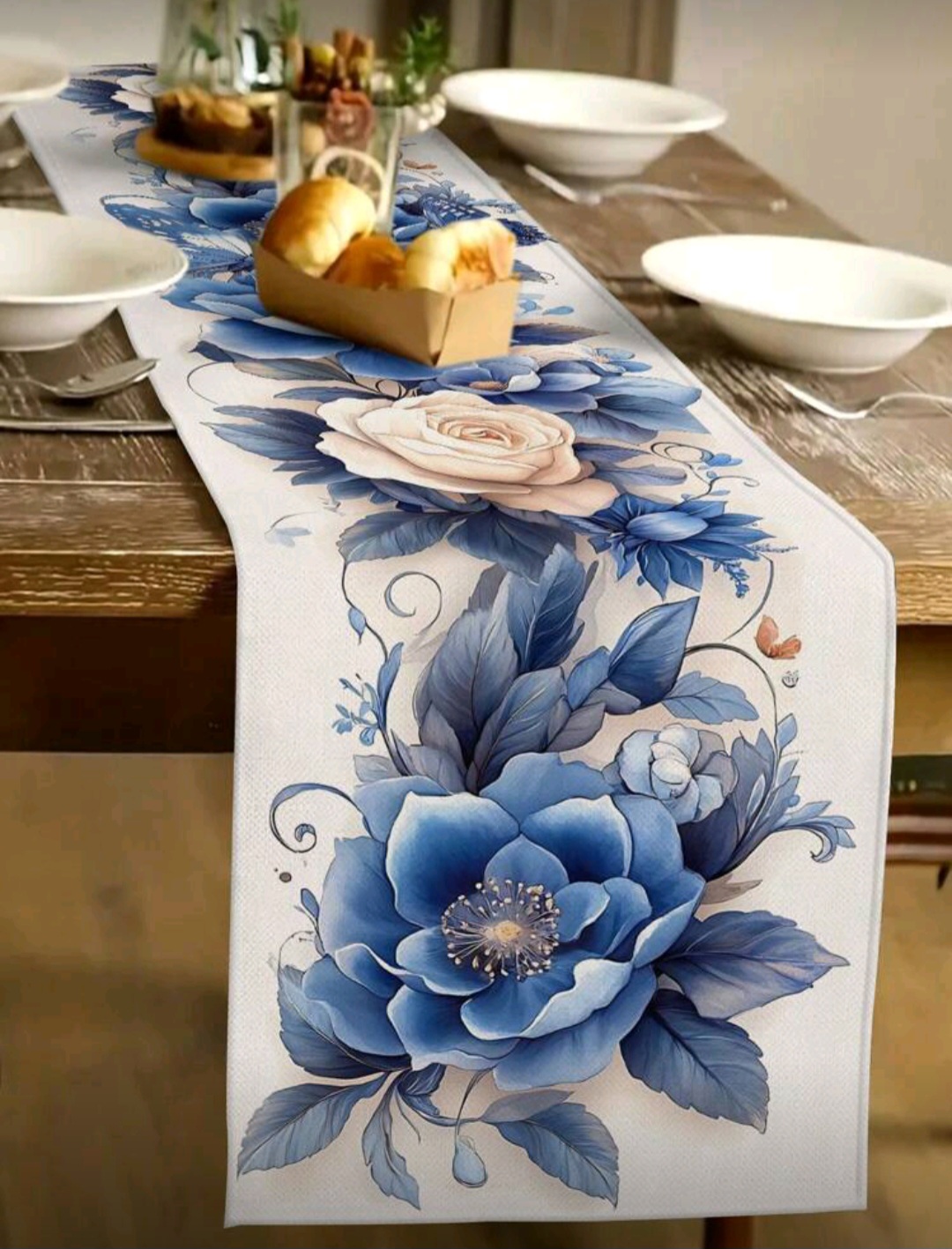 Camino de mesa medida 33x1.83M 1 Camino de mesa medida 33x1.83M