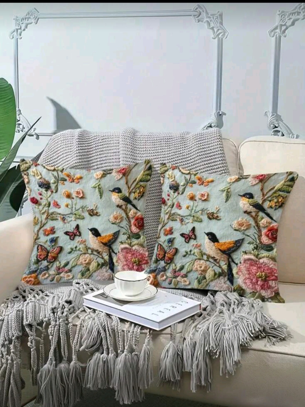 Fundas para Almohadones Medida 45x45cm 2 Fundas para Almohadones Medida 45x45cm - Imagen 2