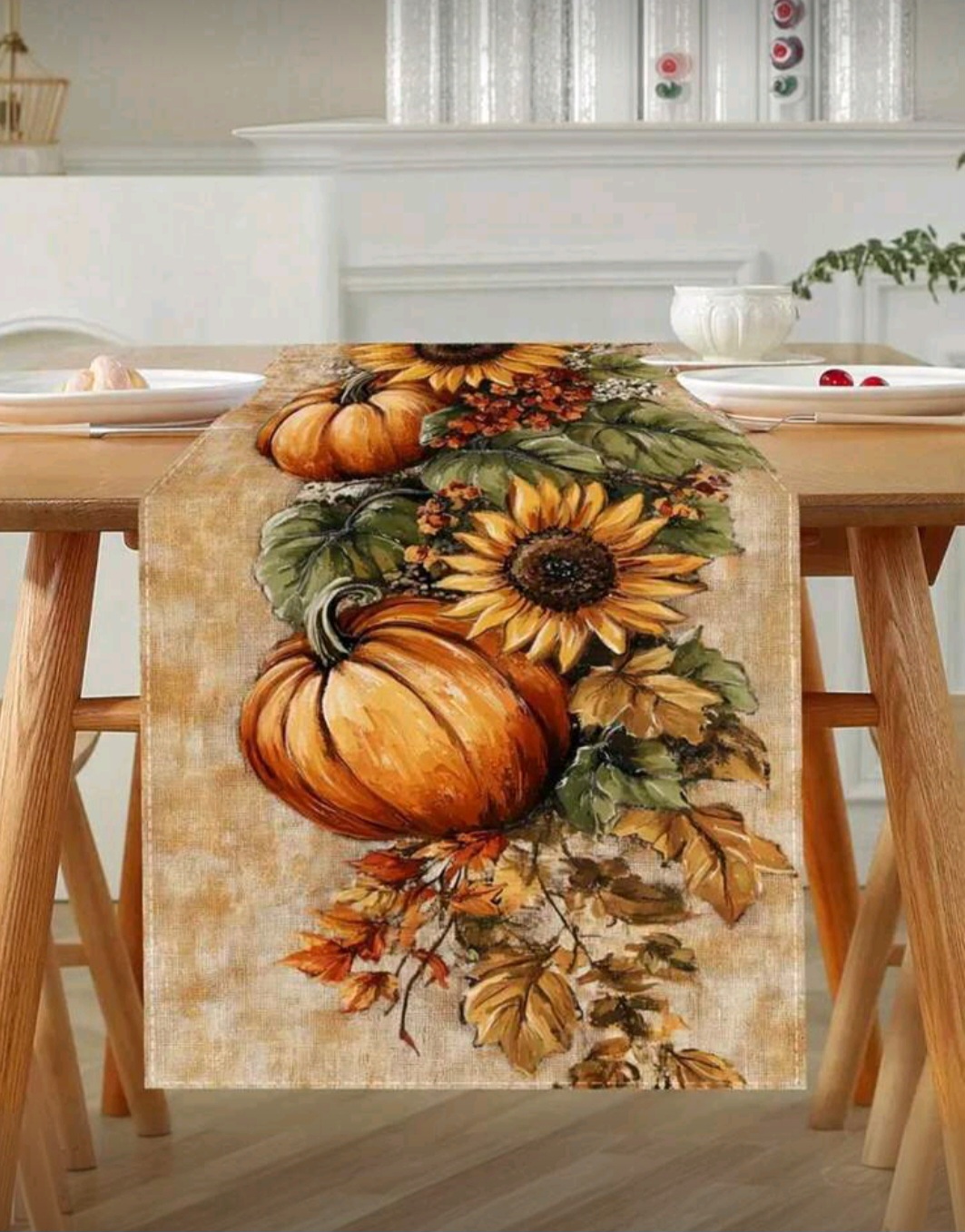 Camino de mesa medida 33x2.00M 2 Camino de mesa medida 33x2.00M - Imagen 2