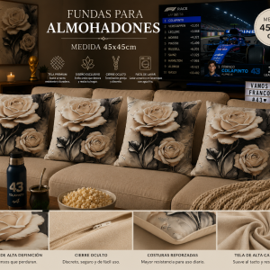 Fundas para Almohadones Medida 45x45cm