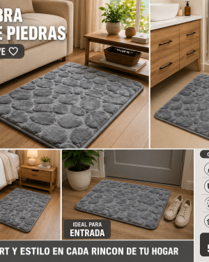 Alfombra de Baño Memory Medida 58x38 Cm