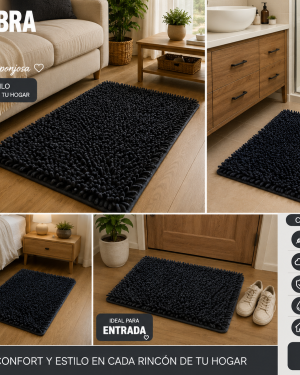 Alfombra Shagy Medida 58x40 Cm