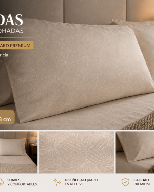 Fundas para almohadas medida 76 x 53 cm