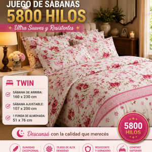 Juego De Sábanas TWIN
