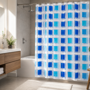 Cortina de Baño No necesita protector interno