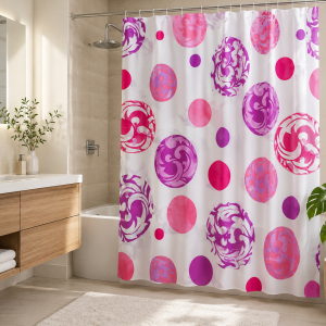 Cortina de Baño No necesita protector interno