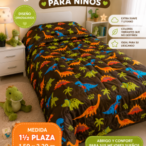 Acolchado INFANTIL  Medida 1 1/2 Plaza