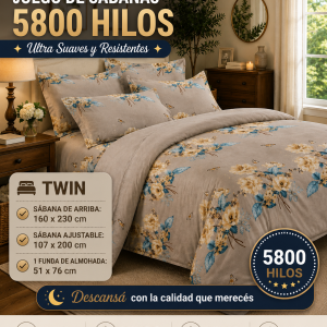 Juego De Sábanas TWIN