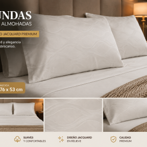 Fundas para almohadas medida 76 x 53 cm