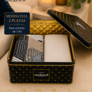 Juego De Sábanas Medida Full En Lata